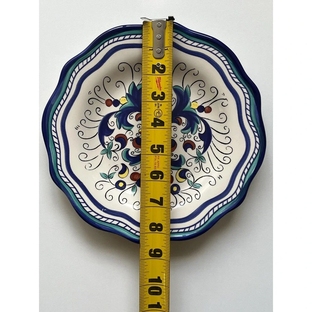 Pier One Imports San Marino Earthenware Salad Dessert or Bread Plate